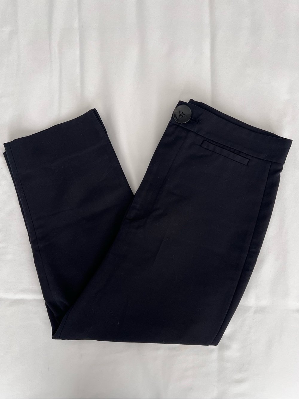 Zara Woman Black Tailored Dress Pant Capris